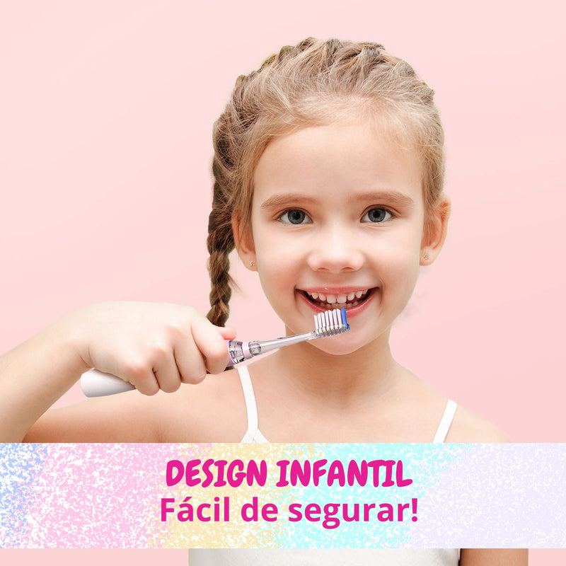 Escova Elétrica de Dentes Infantil Seago